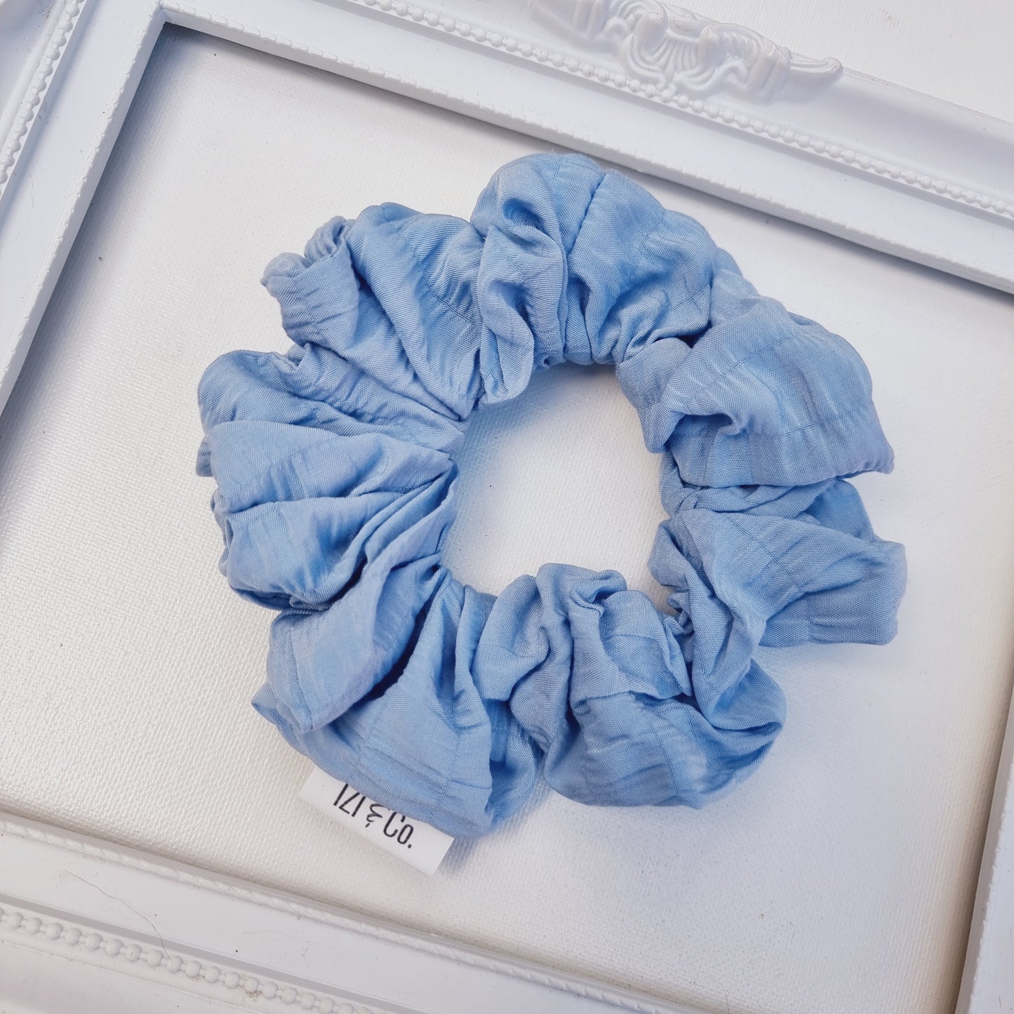 Blue Mummy Scrunchie