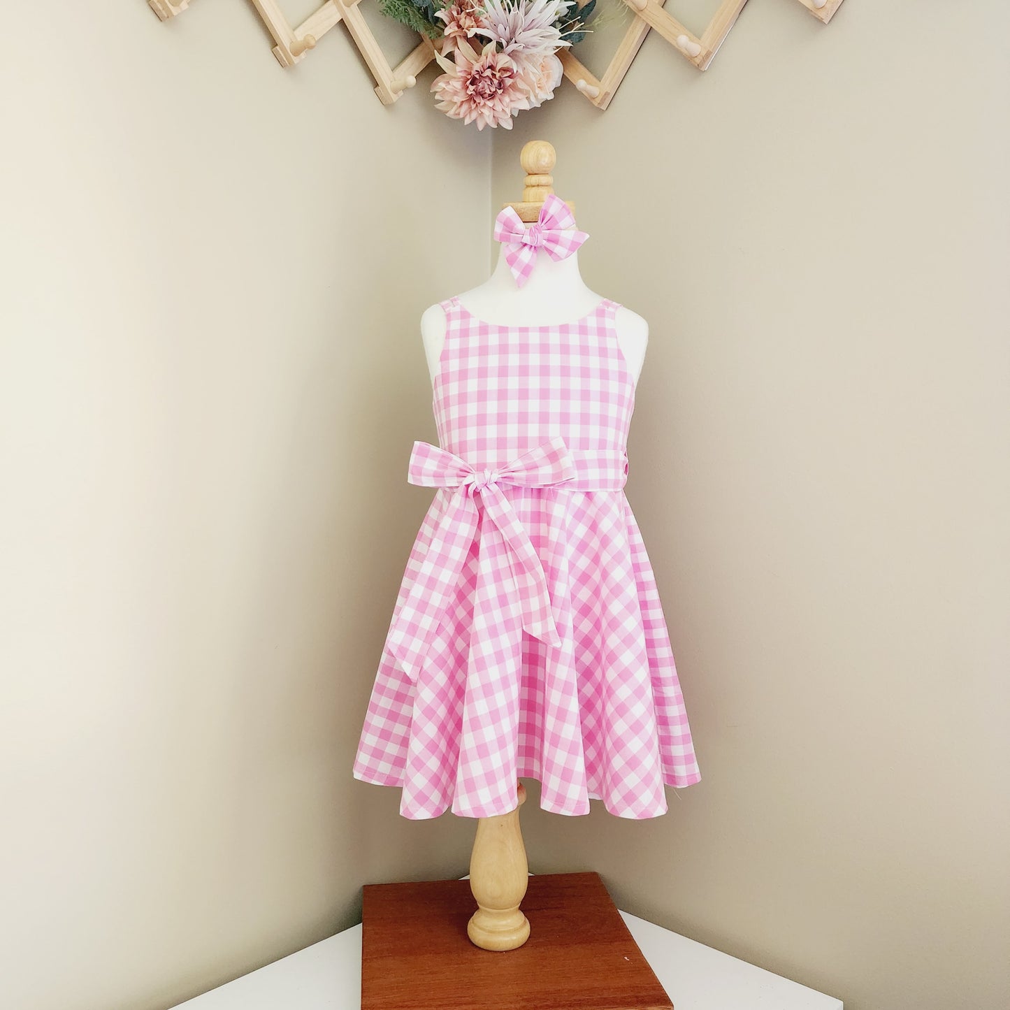 Gingham Dream Swing Dress